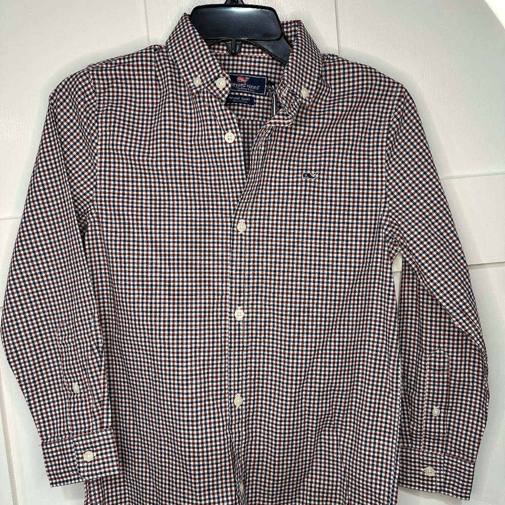 Vineyard Vines Boys Whale shirt NWT size Small NWT